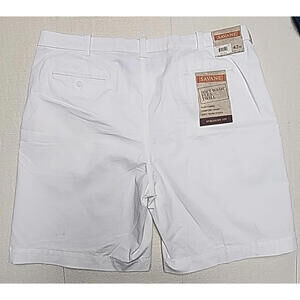 Mens Shorts Savane  Soft Wash Flex White  size 42 NWT